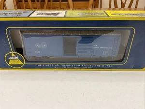 AHM HO Scale 40' Steel Boxcar "MOTOROLA AUTO SOUND PRODUCTS"Free Shipping - Picture 1 of 2