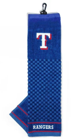 Texas Rangers 16"x22" Embroidered Golf Towel [NEW] MLB Golfing Cotton Cover