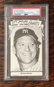 Mickey Mantle 1973-80 TCMA All Time Greats - PSA 5