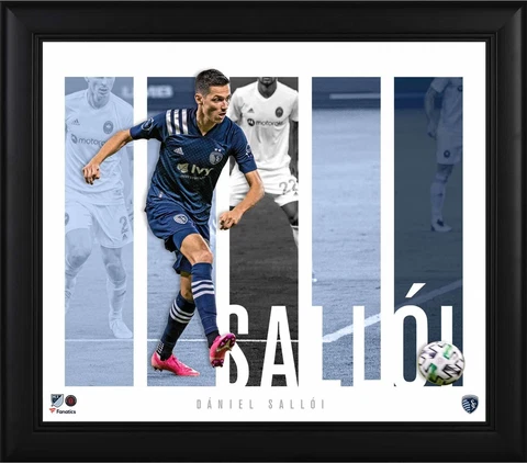 Daniel Salloi Sporting Kansas City Framed 15x17 Player Panel Collage Cover