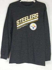 NFL Apparel Pittsburg Steelers L/S Scoop Shirt Jungen Football Grafik Gr. XL 14/16 - Bild 1 von 5