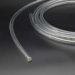 Kraftstoffleitung Set (3 Fuß) klar weich flexibel Organosilizium 3/32" - 5/16" ID Benzin - Bild 1 von 9