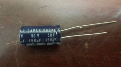 New Lot of 10 Capar 50V 150uf Radial Electrolytic Capacitor | eBay