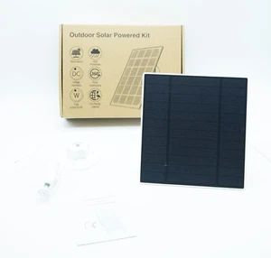 Solarpanel-Ladegerät für Google Nest-Kamera im Außen- und Innenbereich Batterie - Bild 1 von 4