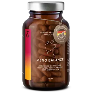 Meno Balance - Menopause Komplex - Wechseljahre - 120 Kapseln - mit Yamswurzel - Bild 1 von 8