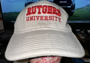 Rutgers Scarlet Knights Herren Champion Reverse Weave Kappe Mütze Einheitsgröße SAUBER!! - Bild 1 von 5