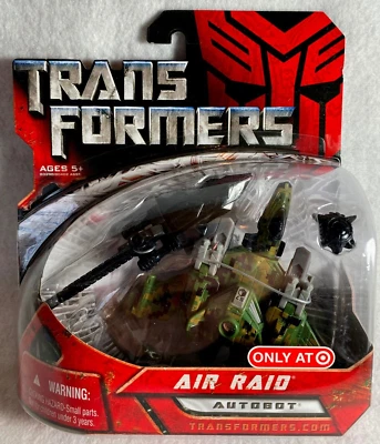 2007 Hasbro Transformers AIR RAID Scout Class Action Figure New in Package - Image 1 of 4
