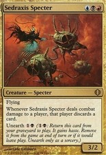 Magic The Gathering 1 x SEDRAXIS SPECTER Shards of Alara Near Min + extras
