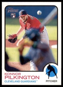 Konnor Pilkington 2022 Topps Heritage High Number Rookie Card ! RC #633