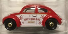 MATCHBOX 2019 CHRISTMAS HOLIDAY '62 VOLKSWAGEN BEETLE RED LOOSE VHTF