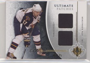 2009-10 Upper Deck Ultimate Collection Jerseys /35 Ilya Kovalchuk #UJ-IK Patch