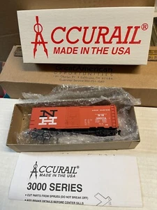 Accurail 3530 HO Scale New Haven AAR 40' Steel Boxcar NH #36574 MIB - Picture 1 of 5