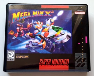 Mega Man X2 CASE ONLY Super Nintendo SNES Box BEST Quality Available - Picture 1 of 5