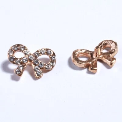 20PCS 11*18MM Newborn Rhinestones Buttons For Wedding Accessories Alloy Crystal - Image 1 of 2