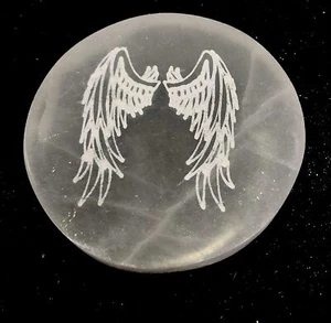 Selenite Charging Plate Wings Design - Picture 1 of 2