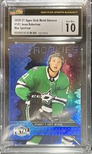 2020-21 Metal Universe Blue Spectrum #101 Jason Robertson CSG 10 GEM MINT Stars
