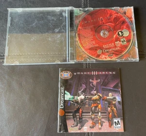 Quake III 3 Arena Sega Dreamcast 2000 Complete Tested Working Disc Case Manual - Picture 1 of 3