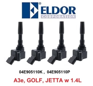 ELDOR OEM COILS 2015-2024 VW JETTA MK7 1.4L;  Ignition COIL PACK 04E905110M,P - Picture 1 of 1