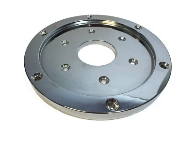 ACCESORIO PORTABROCAS CROMO NOVA 130mm (5′′) ANILLO PLACA FRONTAL Foto 1 de 2