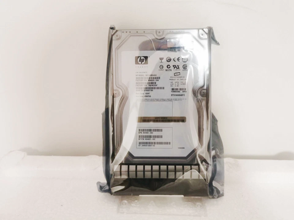 671148-001 AG691A 454414-001 HP 1TB 3.5" FATA HARD DRIVE AG691B - Image 1 of 3