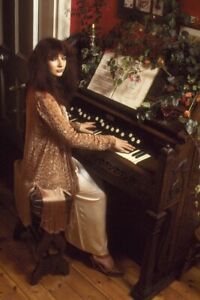 Kate Bush playing vintage piano 18x24 Poster
