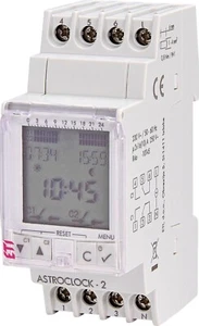 ASTROCLOCK-2 ZEGAR ASTRONOMICZNY 16A 2M 230V AC EVE - Zdjęcie 1 z 2