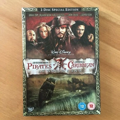 Pirates of the Caribbean At World's End — UK 2 disc Region 2 DVD in slipcase - Image 1 of 4