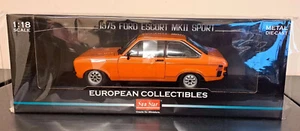 SUNSTAR 1/18 1975 FORD ESCORT MKII SPORT ORANGE 4630R - PAINT DEFECT - Picture 1 of 2