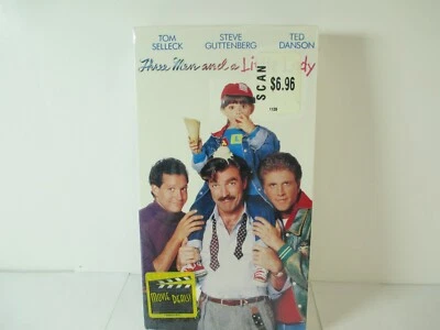 Three Men and a Little Lady Tom Selleck Steve Guttenburg Ted Danton VHS - SEALED Foto 1 de 4