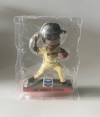 SF GIANTS PABLO SANDOVAL BOBBLEHEAD  “LET PABLO PITCH” SGA 2019 - Image 1 of 4