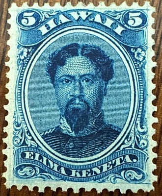 Sello de Hawaii #32 MNG Rey Kamehameha V ¡Gema! 1866 Foto 1 de 2