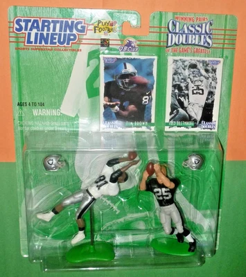 1997 Классические Двойники TIM BROWN FRED BILETNIKOFF Рейдеры Стартовый состав - Изображение 1 из 3