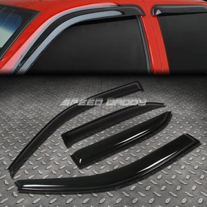 FOR 92-96 CAMRY XV10 4DR SMOKE TINT WINDOW VISOR SHADE/SUN WIND/RAIN DEFLECTOR - Picture 1 of 11