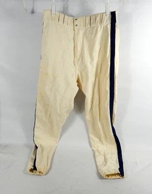 1993 Houston Astros Greg Swindell #21 Game Used Cream Pants 37-32 DP74467 - Image 1 of 4