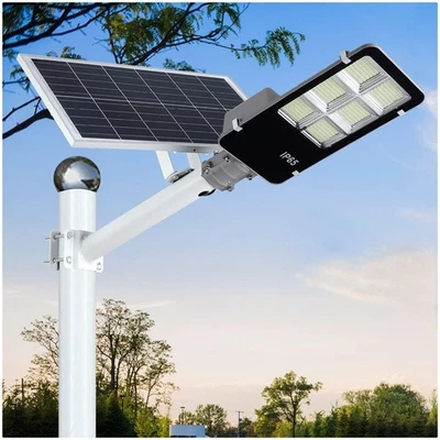 6000瓦LED太阳能路灯-太阳能安全泛光灯户外使用 — 第 1/4 张图片