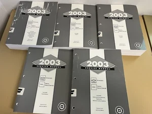 2003 Chevy Silverado / GMC Sierra Service Manual, 5 Volume Set - Bild 1 von 10