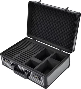 Graded Card Case with Individual Slots Storage Box, Trading Card Cases Sports Ca - Picture 1 of 13