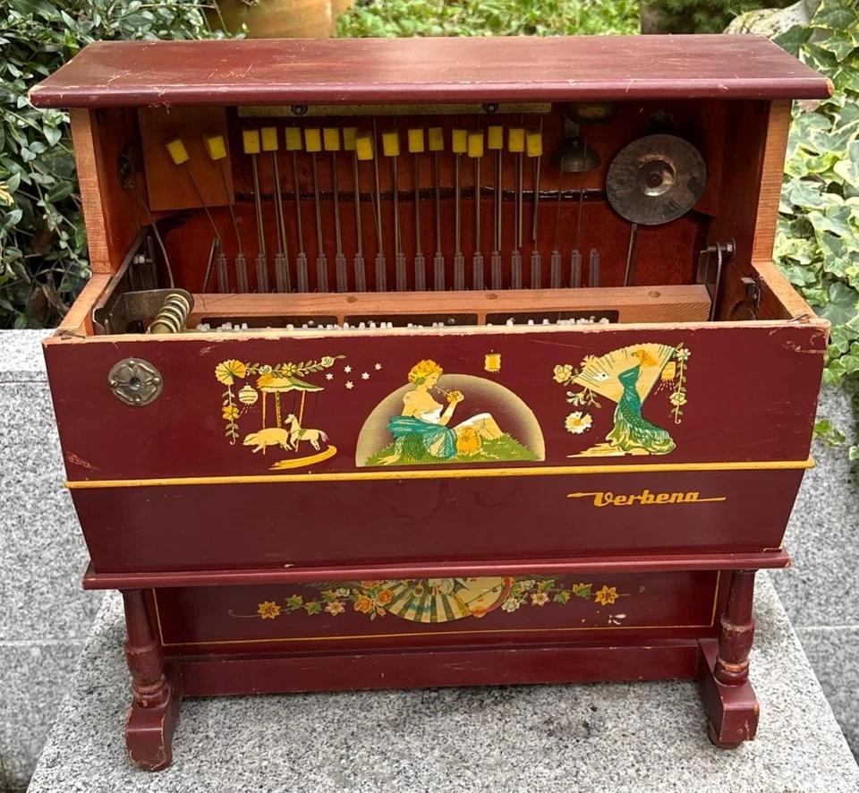 Alte Leierkasten  Drehorgel Verbena zum Überholen - Bild 1 von 4
