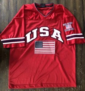 Vintage Colosseum Authentic USA Jersey God Bless America Men’s Size L Stitched - Picture 1 of 3