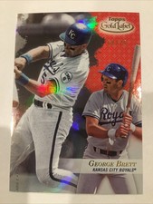 2017 George Brett Topps Gold Label Class 1 Red #55 Ser #ed 68/75!! HOF
