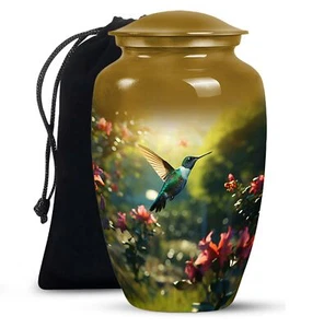 Humming Bird Cremation Urns For Adult Ashes Women Urn For Ashes Adult Male Large - Picture 1 of 7