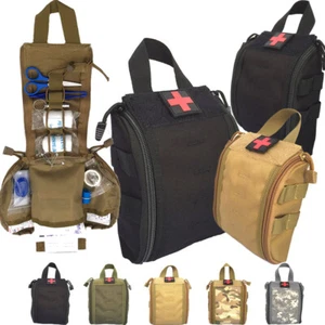 Molle Outdoor Tactical Medical Bag Emergency Hunting Camping IFAK EDC Tool Pouch - Picture 1 of 16