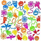 50Pack Sticky Hands Halloween Party Favors for kids, Stretchy Novelty Squishy 