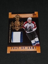 2010-11 PANINI CROWN ROYALE MATT DUCHENE #44 #ed 4/25 COAT OF ARMS PATCH