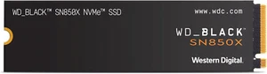 SSD WD_BLACK SN850X 2TB M.2 2280 Game PCIe Gen4 NVMe bis zu 7300 MB/s PC PS5 - Bild 1 von 6