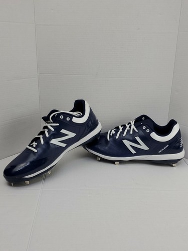 Tacchetti da baseball bianchi navy New Balance L4040tn5 da uomo taglia 16 nuovi senza scatola