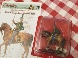 Del Prado Cavalry Of The Nap Wars #79 Officer of Hussars, Saxon Volunteers 1813 - Picture 1 of 15