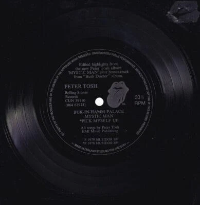 PETER TOSH - Buk-In-Hamm Palace/Mystic Man/Pick Myself Up  - 7" Flexi 1979 PROMO - Bild 1 von 4