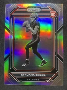 2022 Panini Prizm Desmond Ridder RC Variation Silver Prizm Falcons Rookie #302 - Bild 1 von 5