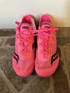 Saucony Racing Endorphin leichte Trainingsschuhe Damen 10,5 pink (OHNE DECKEL) - Bild 1 von 16